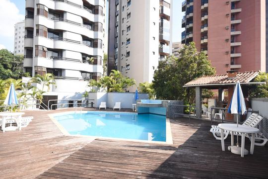 Piscina de apartamento para alugar com 1 quarto, 42m² em Vila Suzana, São Paulo