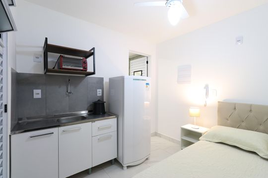 Studio de kitnet/studio para alugar com 1 quarto, 15m² em Barra Funda, São Paulo