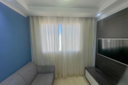 Sala de apartamento para alugar com 2 quartos, 47m² em Jardim Las Vegas, Guarulhos