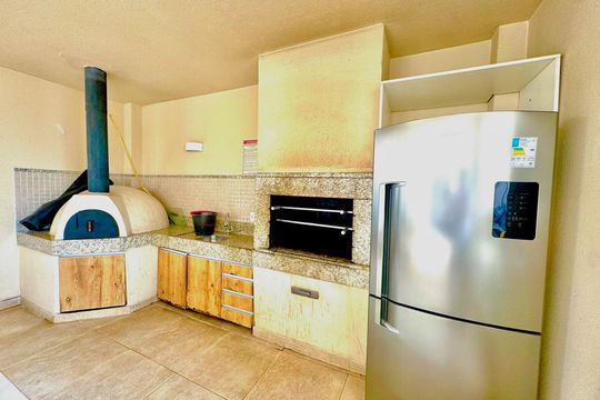 Área comum - Churrasqueira de apartamento para alugar com 2 quartos, 47m² em Jardim Las Vegas, Guarulhos