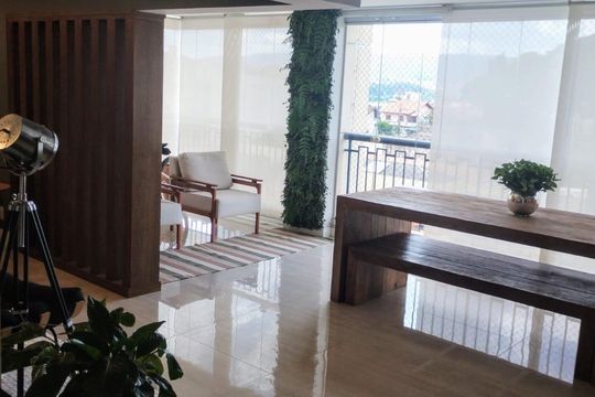 Varanda gourmet de apartamento à venda com 3 quartos, 183m² em Vila Rosalia, Guarulhos