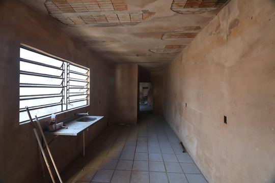 Área comum - Churrasqueira de casa para alugar com 2 quartos, 90m² em Rio Branco, Canoas