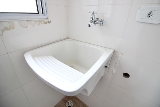 Área de Serviço de apartamento para alugar com 1 quarto, 35m² em Vila Guilhermina, São Paulo