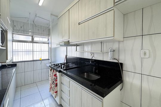Cozinha de apartamento para alugar com 2 quartos, 52m² em Independência, São Bernardo do Campo