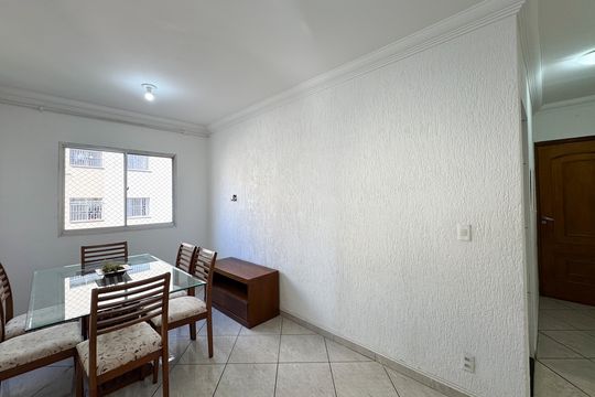 Sala de apartamento para alugar com 2 quartos, 52m² em Independência, São Bernardo do Campo