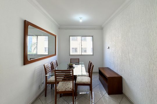 Sala de apartamento para alugar com 2 quartos, 52m² em Independência, São Bernardo do Campo