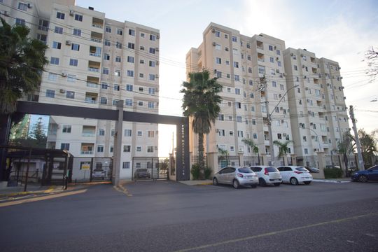 Fachada de apartamento à venda com 2 quartos, 50m² em Vila Rosa, Novo Hamburgo