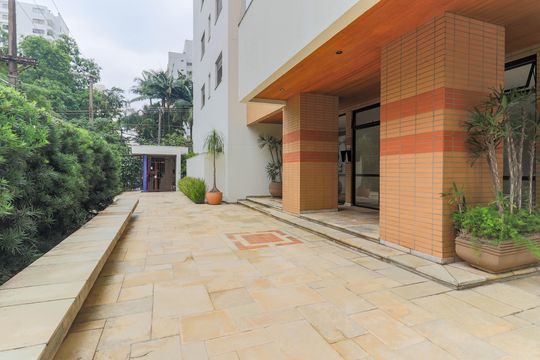 Área comum de apartamento para alugar com 3 quartos, 190m² em Campo Belo, São Paulo