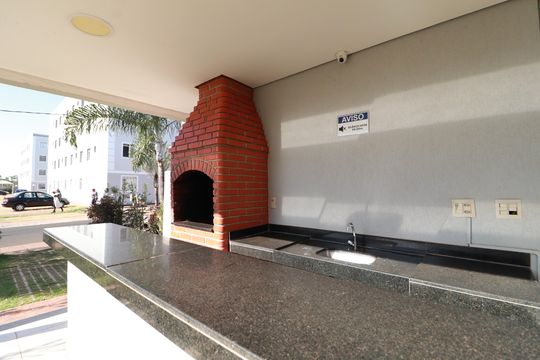 Área comum de apartamento para alugar com 2 quartos, 43m² em Gávea, Uberlândia