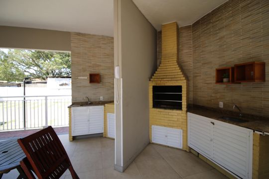 Área comum - Churrasqueira de apartamento para alugar com 2 quartos, 46m² em Jacarepaguá, Rio de Janeiro