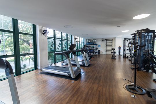 Área comum - Academia de apartamento para alugar com 1 quarto, 45m² em Vila Romana, São Paulo