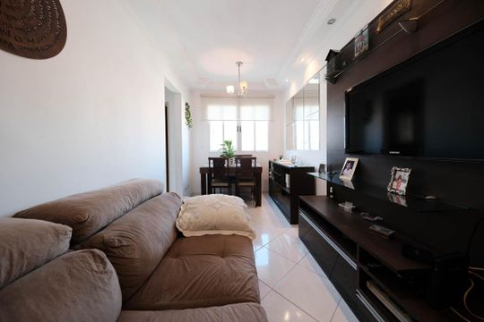 Sala de apartamento à venda com 2 quartos, 48m² em Vila Rui Barbosa, São Paulo