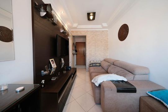 Sala de apartamento à venda com 2 quartos, 48m² em Vila Rui Barbosa, São Paulo