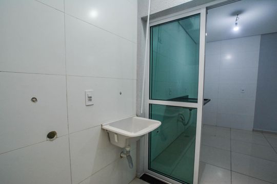 Área de Serviço de casa à venda com 2 quartos, 85m² em Vila Marina, Santo André
