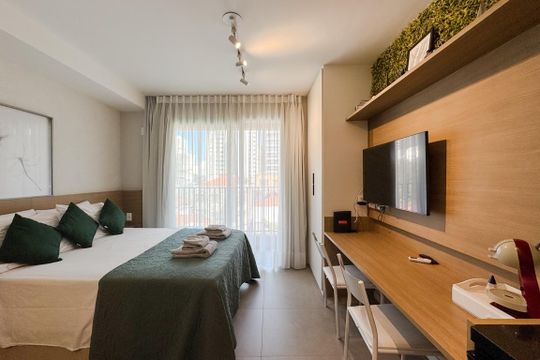 Kitnet/Studio para alugar com 1 quarto, 24m² em Jardim Paulistano, São Paulo