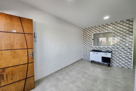 Cozinha de kitnet/studio para alugar com 2 quartos, 43m² em Chácara Califórnia, São Paulo
