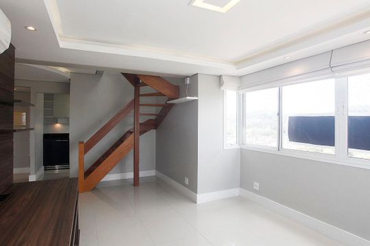 Sala 1 de apartamento à venda com 1 quarto, 138m² em Jardim Botânico, Porto Alegre