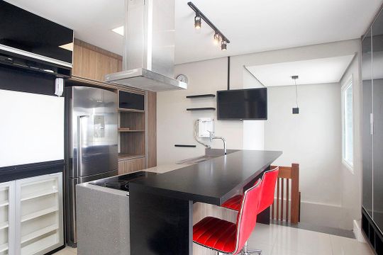 Cozinha 2  de apartamento à venda com 1 quarto, 138m² em Jardim Botânico, Porto Alegre