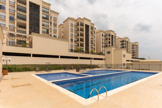 Área comum - Piscina de apartamento à venda com 3 quartos, 92m² em Swiss Park, Campinas