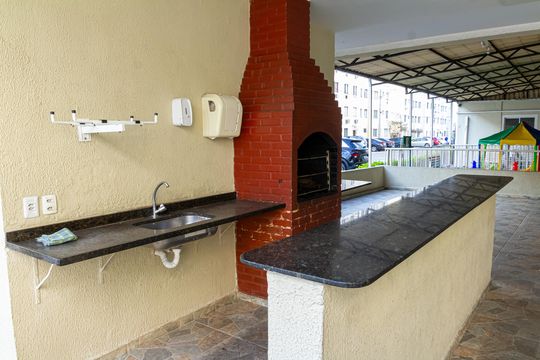 Área comum - Churrasqueira de apartamento para alugar com 2 quartos, 97m² em Campo Grande, Rio de Janeiro