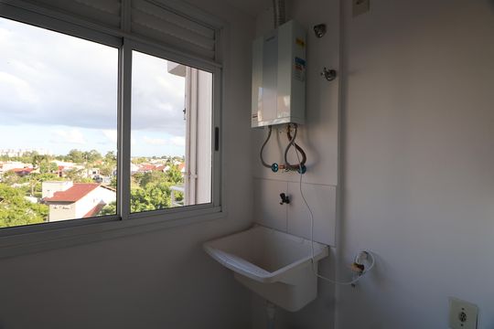 Cozinha e Área de Serviço de apartamento para alugar com 1 quarto, 60m² em Igara, Canoas