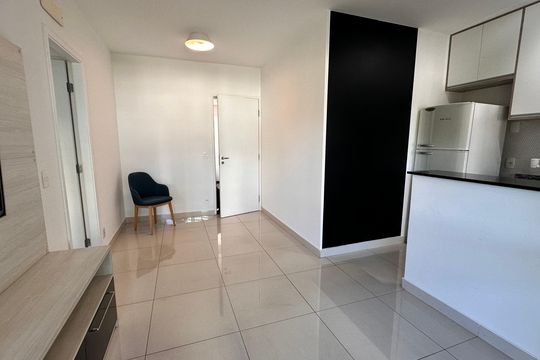 Sala de apartamento à venda com 1 quarto, 53m² em Campo Belo, São Paulo