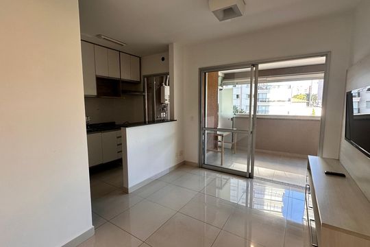 Sala de apartamento à venda com 1 quarto, 53m² em Campo Belo, São Paulo