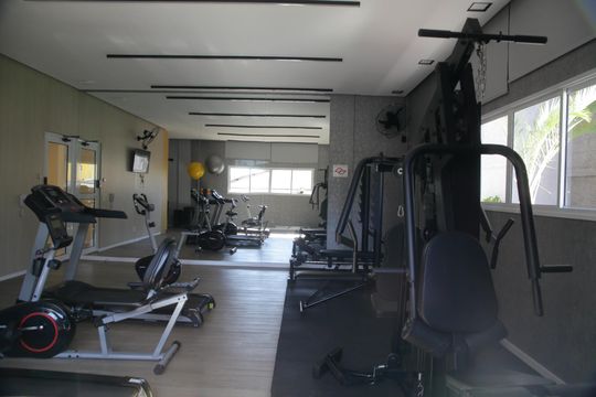 Área comum - Academia de apartamento para alugar com 2 quartos, 48m² em Vila Joao Basso, São Bernardo do Campo