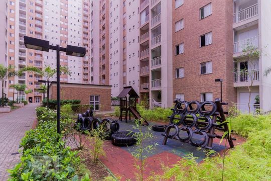 Area Comum - Playground de apartamento para alugar com 2 quartos, 58m² em Jardim Flor da Montanha, Guarulhos