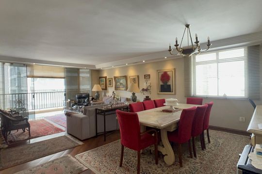 Sala de Jantar de apartamento à venda com 3 quartos, 222m² em Jardim Paulista, São Paulo