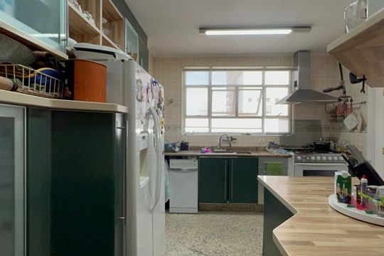 Cozinha de apartamento à venda com 3 quartos, 222m² em Jardim Paulista, São Paulo