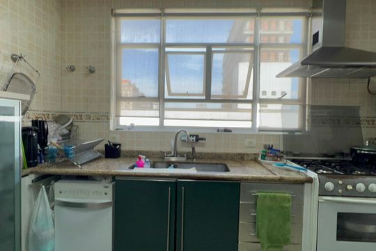 Cozinha de apartamento à venda com 3 quartos, 222m² em Jardim Paulista, São Paulo