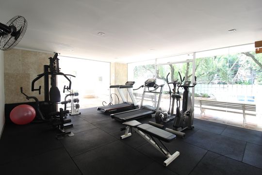 Área Comum - Academia de apartamento para alugar com 3 quartos, 110m² em Vila Olímpia, São Paulo