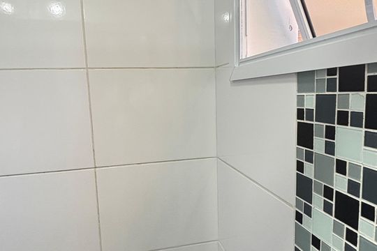 Banheiro da Suíte de apartamento à venda com 2 quartos, 52m² em Campestre, Santo André