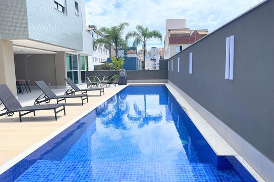 Piscina de apartamento à venda com 4 quartos, 315m² em Castelo, Belo Horizonte