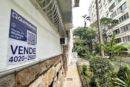 Placa de apartamento para alugar com 4 quartos, 225m² em Copacabana, Rio de Janeiro