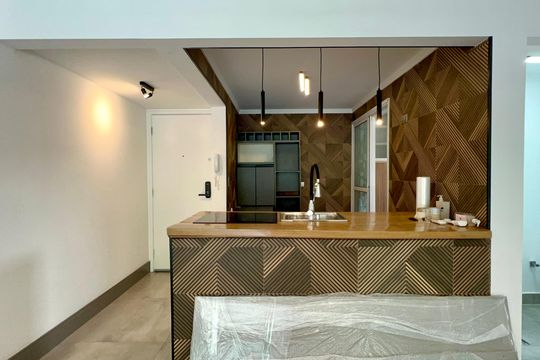 Cozinha de apartamento à venda com 3 quartos, 84m² em Sumaré, São Paulo