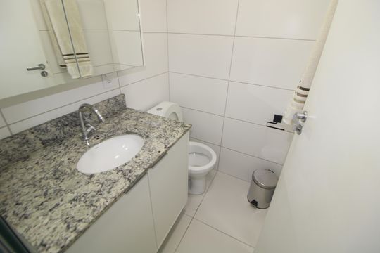 Banheiro de apartamento à venda com 2 quartos, 43m² em Jardim Sao Paulo(zona Norte), São Paulo