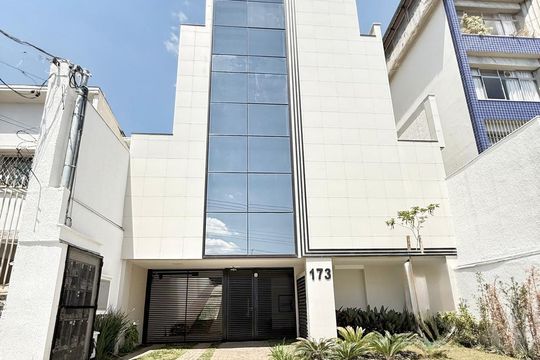 Fachada de apartamento à venda com 2 quartos, 97m² em Alto Barroca, Belo Horizonte