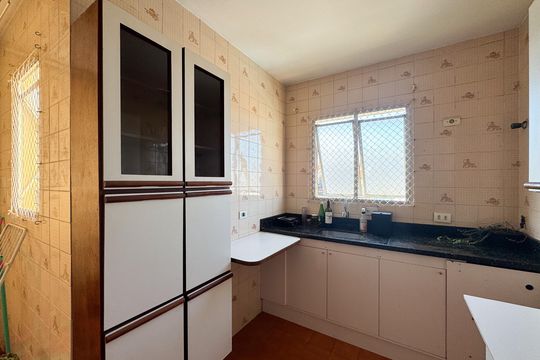 Cozinha  de apartamento à venda com 2 quartos, 74m² em Vila Moraes, São Bernardo do Campo