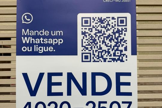 Placa de apartamento à venda com 2 quartos, 85m² em Nova Suíssa, Belo Horizonte