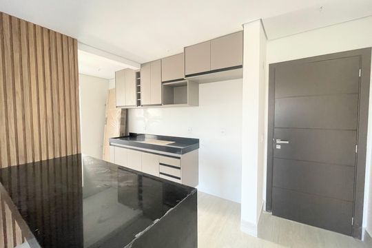 Cozinha de apartamento à venda com 3 quartos, 85m² em Itapoã, Belo Horizonte