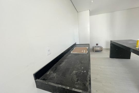Cozinha de apartamento à venda com 4 quartos, 138m² em Itapoã, Belo Horizonte