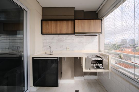 Varanda de apartamento para alugar com 2 quartos, 67m² em Tatuapé, São Paulo