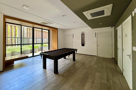 Área comum de apartamento à venda com 1 quarto, 29m² em Brooklin Paulista, São Paulo