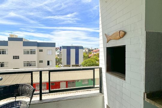 Varanda da Sala de apartamento para alugar com 2 quartos, 72m² em Ingleses do Rio Vermelho, Florianópolis