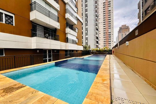 Área comum - Piscina de apartamento à venda com 2 quartos, 61m² em Melville Empresarial I E Ii, Barueri
