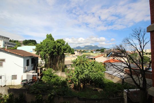 Sala - Vista de apartamento à venda com 1 quarto, 39m² em Tanque, Rio de Janeiro