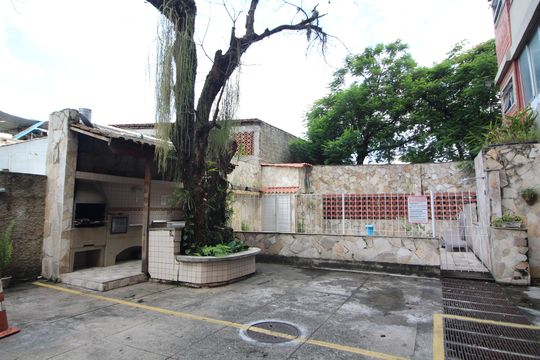 Área Comum - Churrasqueira de apartamento à venda com 1 quarto, 39m² em Tanque, Rio de Janeiro