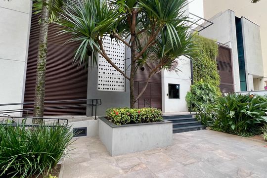 Fachada de kitnet/studio para alugar com 1 quarto, 29m² em Pinheiros, São Paulo